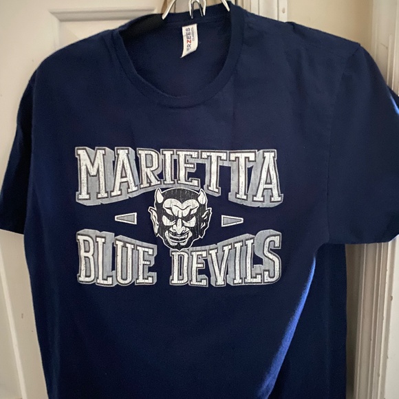 Nike Men Dark Blue Athletic Shorts - Picture 8 of 8